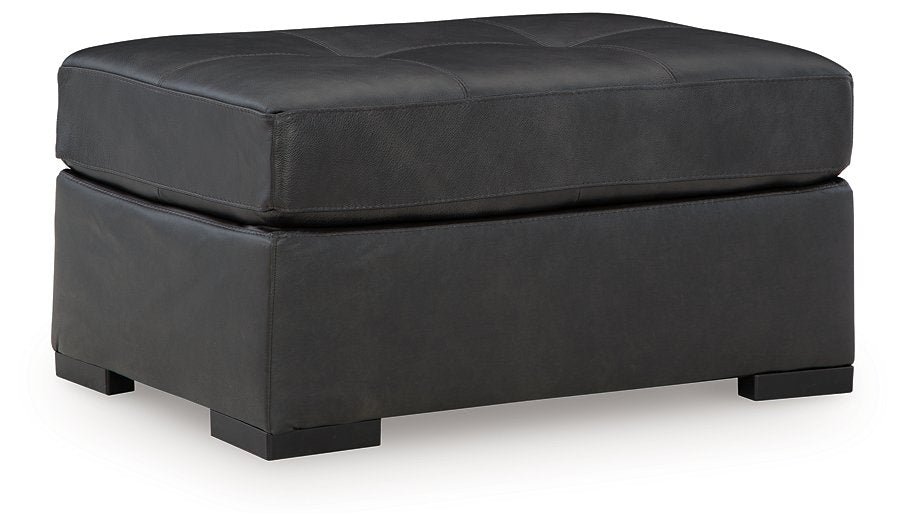 Brindley Pier Oversized Accent Ottoman - U&U Home Budget Furniture (Carteret, NJ)