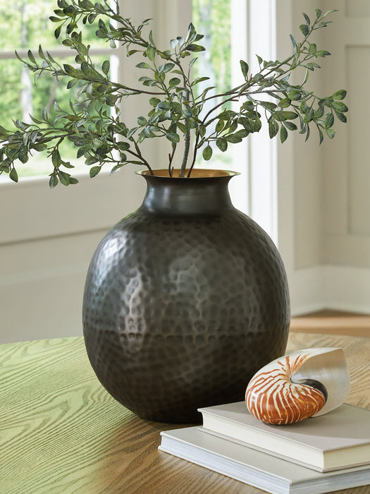 Woody Vase - U&U Home Budget Furniture (Carteret, NJ)