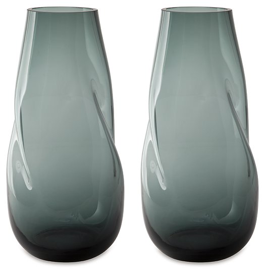 Beamund Vase (Set of 2) - U&U Home Budget Furniture (Carteret, NJ)
