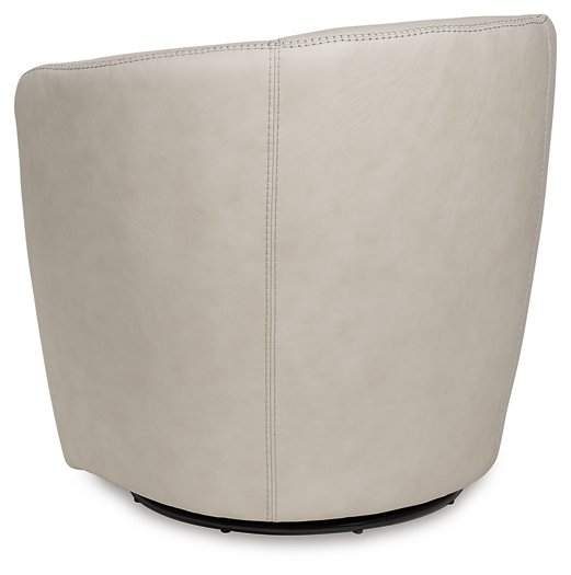 Kierreys Swivel Accent Chair - U&U Home Budget Furniture (Carteret, NJ)