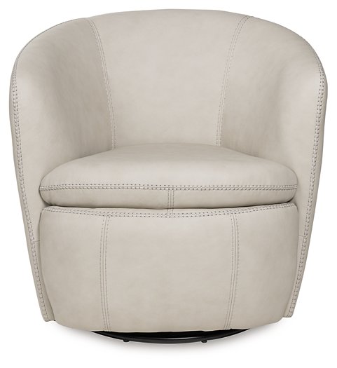 Kierreys Swivel Accent Chair - U&U Home Budget Furniture (Carteret, NJ)