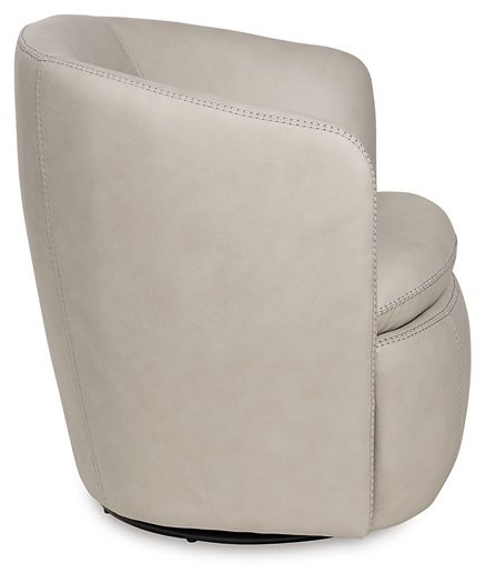 Kierreys Swivel Accent Chair - U&U Home Budget Furniture (Carteret, NJ)