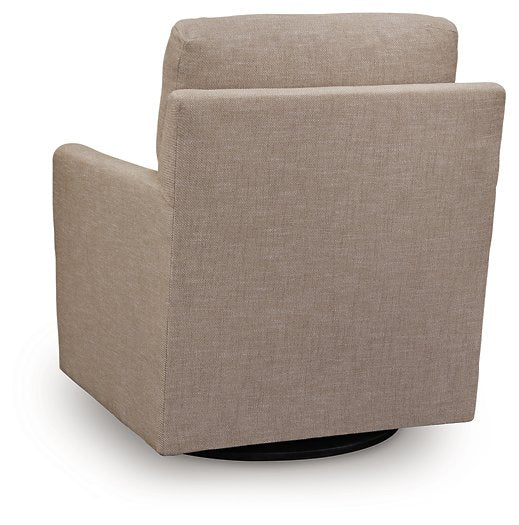 Freybourne Next-Gen Nuvella Swivel Accent Chair - U&U Home Budget Furniture (Carteret, NJ)