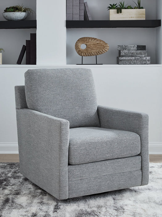 Freybourne Next-Gen Nuvella Swivel Accent Chair - U&U Home Budget Furniture (Carteret, NJ)