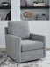 Freybourne Next-Gen Nuvella Swivel Accent Chair - U&U Home Budget Furniture (Carteret, NJ)