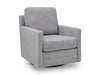 Freybourne Next-Gen Nuvella Swivel Accent Chair - U&U Home Budget Furniture (Carteret, NJ)