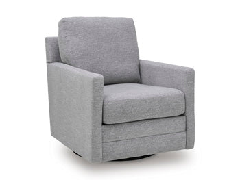 Freybourne Next-Gen Nuvella Swivel Accent Chair - U&U Home Budget Furniture (Carteret, NJ)