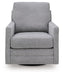 Freybourne Next-Gen Nuvella Swivel Accent Chair - U&U Home Budget Furniture (Carteret, NJ)