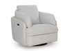 Alainmont Next-Gen Nuvella Swivel Power Recliner - U&U Home Budget Furniture (Carteret, NJ)