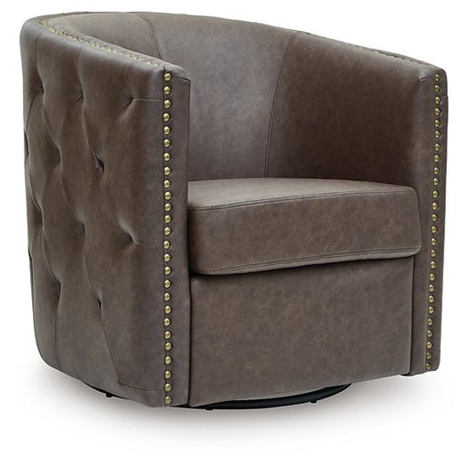 Brentlow Swivel Accent Chair - U&U Home Budget Furniture (Carteret, NJ)