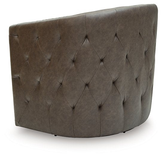 Brentlow Swivel Accent Chair - U&U Home Budget Furniture (Carteret, NJ)