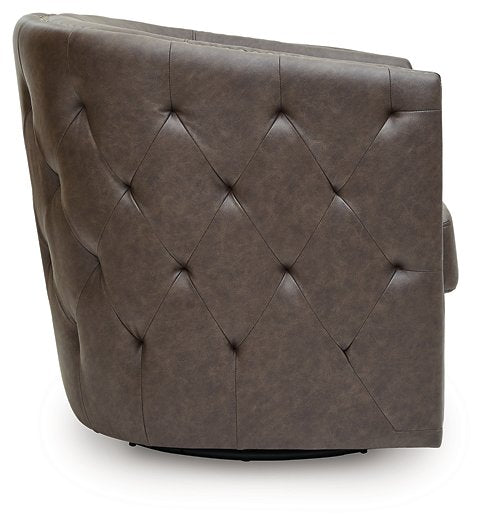 Brentlow Swivel Accent Chair - U&U Home Budget Furniture (Carteret, NJ)