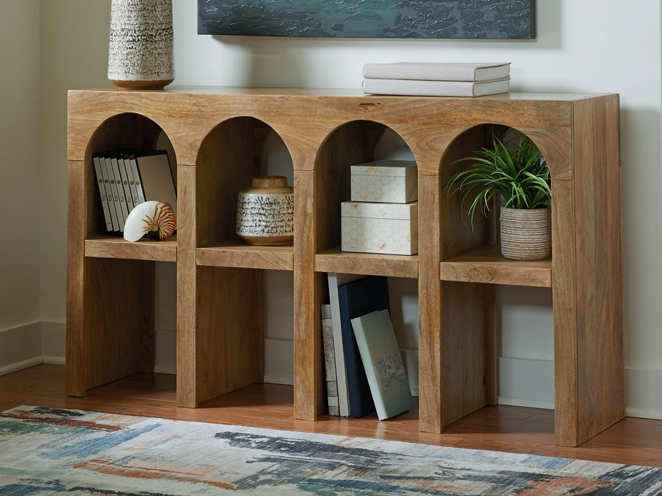 Luzmanacy Console Sofa Table - U&U Home Budget Furniture (Carteret, NJ)