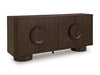 Veeda Accent Cabinet - U&U Home Budget Furniture (Carteret, NJ)