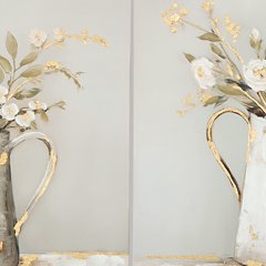 Amoryville Wall Art Set (Set of 2) - U&U Home Budget Furniture (Carteret, NJ)