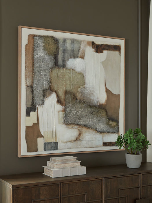 Wylander Wall Art - U&U Home Budget Furniture (Carteret, NJ)