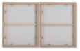 Waldett Wall Art (Set of 2) - U&U Home Budget Furniture (Carteret, NJ)