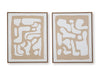 Waldett Wall Art (Set of 2) - U&U Home Budget Furniture (Carteret, NJ)