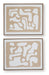 Waldett Wall Art (Set of 2) - U&U Home Budget Furniture (Carteret, NJ)