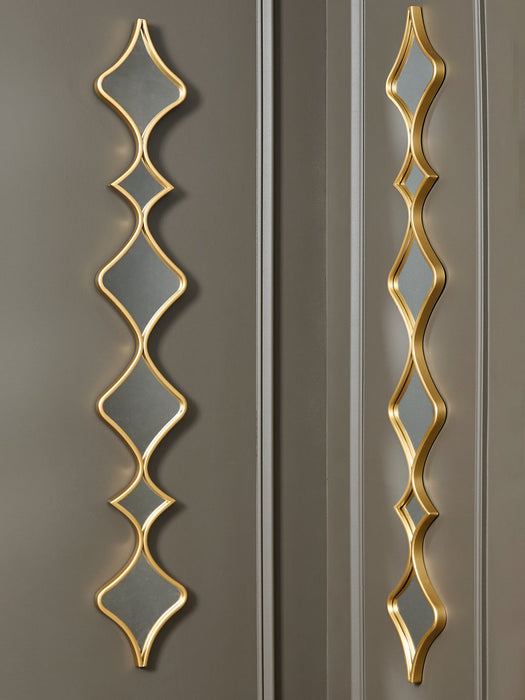 Harriswood Accent Mirror Set (Set of 2) - U&U Home Budget Furniture (Carteret, NJ)