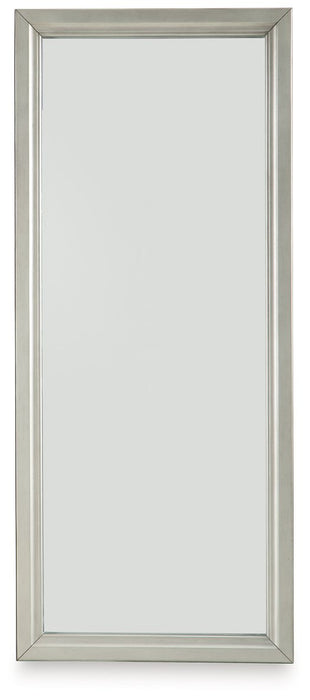 Evesen Floor Standing Mirror/Storage - U&U Home Budget Furniture (Carteret, NJ)