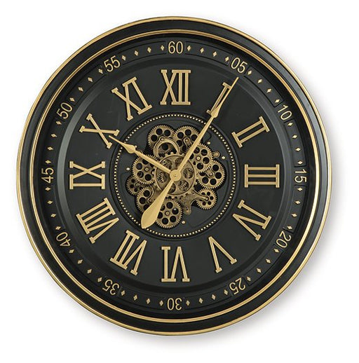 Dairton Wall Clock - U&U Home Budget Furniture (Carteret, NJ)