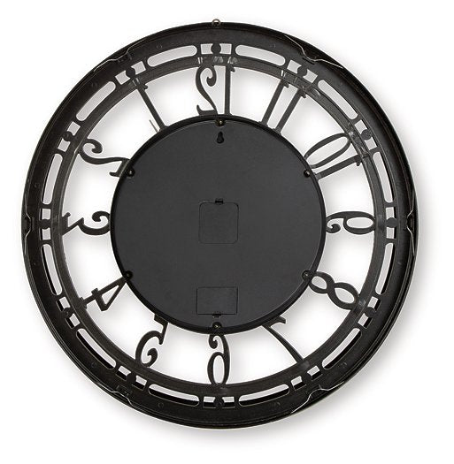 Gilover Wall Clock - U&U Home Budget Furniture (Carteret, NJ)