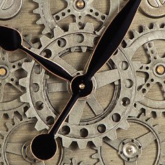 Gilover Wall Clock - U&U Home Budget Furniture (Carteret, NJ)