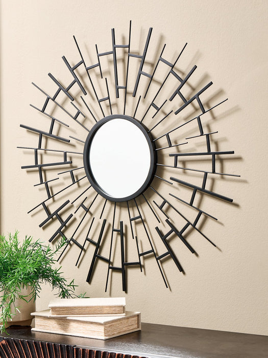 Garrenworth Accent Mirror - U&U Home Budget Furniture (Carteret, NJ)