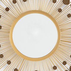 Morwenna Accent Mirror - U&U Home Budget Furniture (Carteret, NJ)
