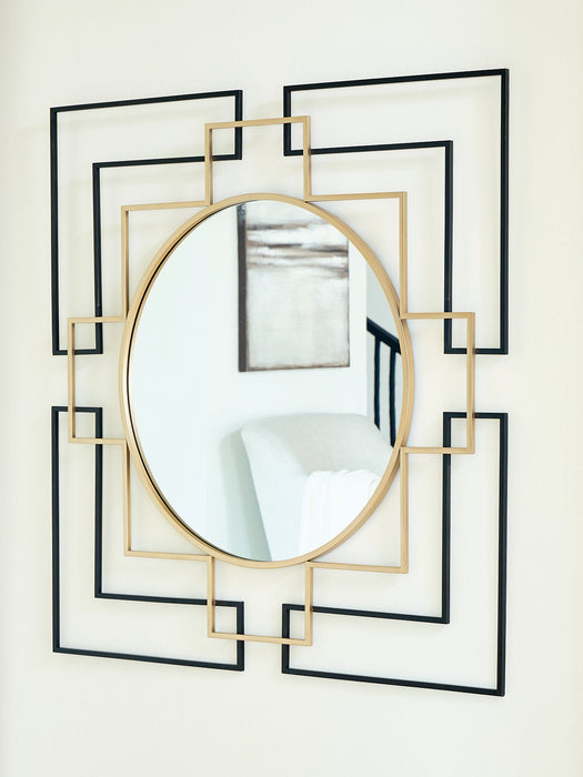 Oceanal Accent Mirror - U&U Home Budget Furniture (Carteret, NJ)