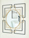 Oceanal Accent Mirror - U&U Home Budget Furniture (Carteret, NJ)