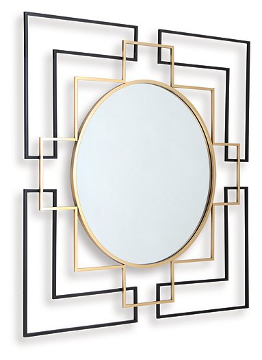 Oceanal Accent Mirror - U&U Home Budget Furniture (Carteret, NJ)
