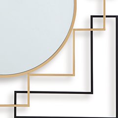 Oceanal Accent Mirror - U&U Home Budget Furniture (Carteret, NJ)