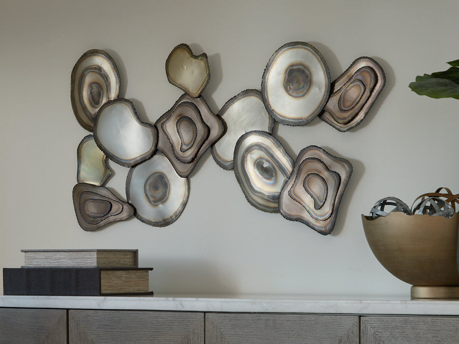 Worthman Wall Decor (Set of 2) - U&U Home Budget Furniture (Carteret, NJ)
