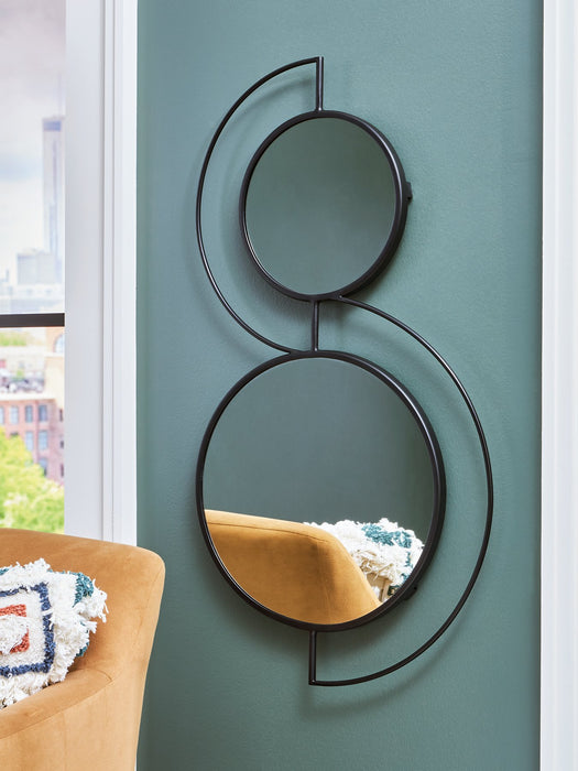 Shayham Accent Mirror - U&U Home Budget Furniture (Carteret, NJ)