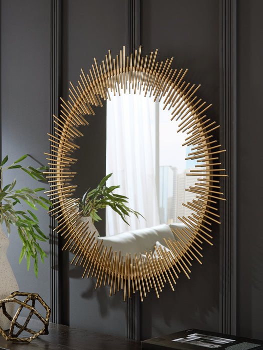 Wainport Accent Mirror - U&U Home Budget Furniture (Carteret, NJ)