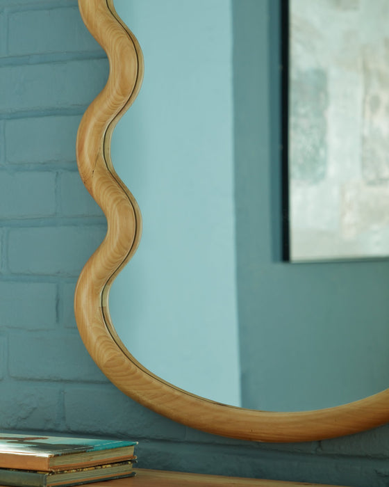 Serendis Accent Mirror - U&U Home Budget Furniture (Carteret, NJ)