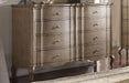 Acme Chelmsford Drawer Dresser in Antique Taupe 26055 - U&U Home Budget Furniture (Carteret, NJ)