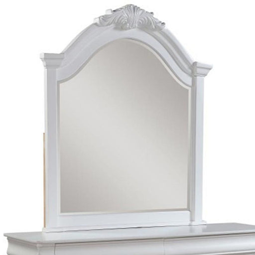 ACME Estrella Youth Dresser Mirror in White 30244 - U&U Home Budget Furniture (Carteret, NJ)