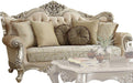 Acme Furniture Bently Sofa with 7 Pillows in Champagne 50660 - U&U Home Budget Furniture (Carteret, NJ)