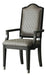 Acme Furniture House Beatrice Arm Chair in Charcoal (Set of 2) 68813 - U&U Home Budget Furniture (Carteret, NJ)