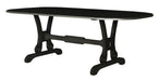 Acme Furniture House Beatrice Dining Table in Charcoal 68810 - U&U Home Budget Furniture (Carteret, NJ)
