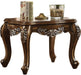 Acme Furniture Latisha End Table in Antique Oak 82117 - U&U Home Budget Furniture (Carteret, NJ)