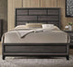 Acme Furniture Valdemar King Panel Bed in Weathered Gray 27047EK - U&U Home Budget Furniture (Carteret, NJ)