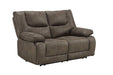 Acme Harumi Power Motion Loveseat in Gray Leather-Aire 54896 - U&U Home Budget Furniture (Carteret, NJ)