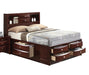 Acme Ireland Full Storage Bed in Brown 21590F - U&U Home Budget Furniture (Carteret, NJ)
