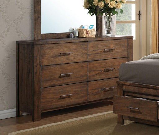 Acme Merrilee Drawer Dresser in Oak 21685 - U&U Home Budget Furniture (Carteret, NJ)