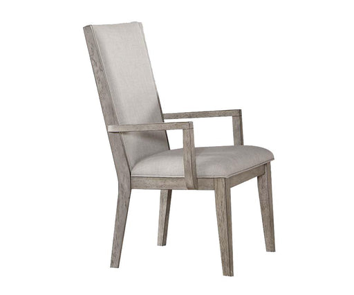 Acme Rocky Arm Chair in Gray Oak (Set of 2) 72863 - U&U Home Budget Furniture (Carteret, NJ)