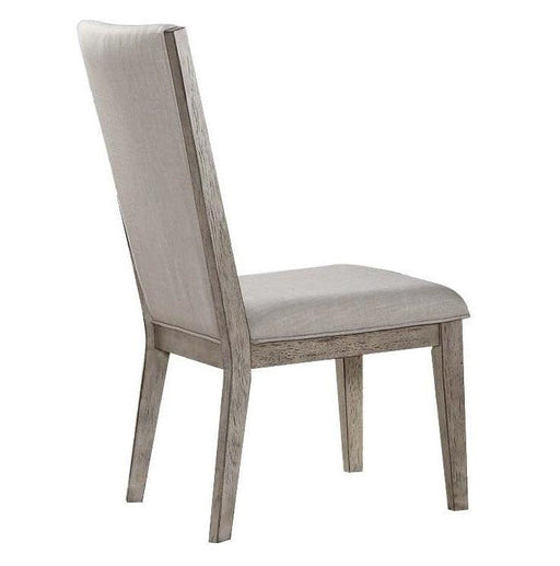 Acme Rocky Side Chair in Gray Oak (Set of 2) 72862 - U&U Home Budget Furniture (Carteret, NJ)